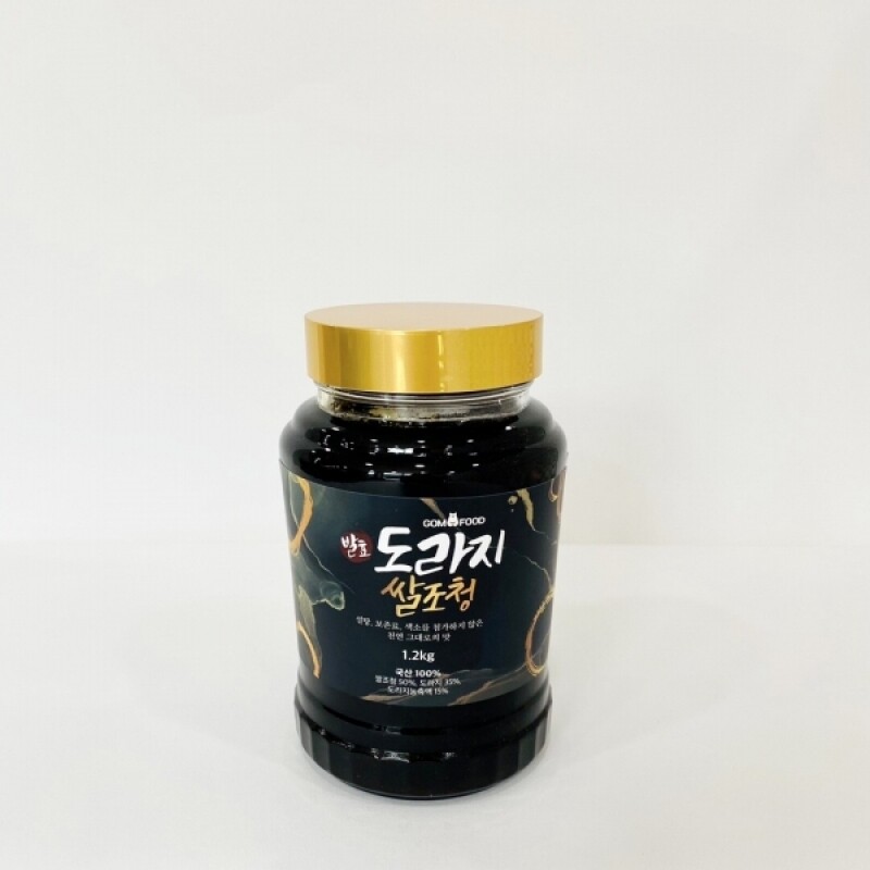 나물캐는곰 협동조합,곰푸드 발효쌀조청 5종(도라지,생강,더덕,흑마늘,홍삼)